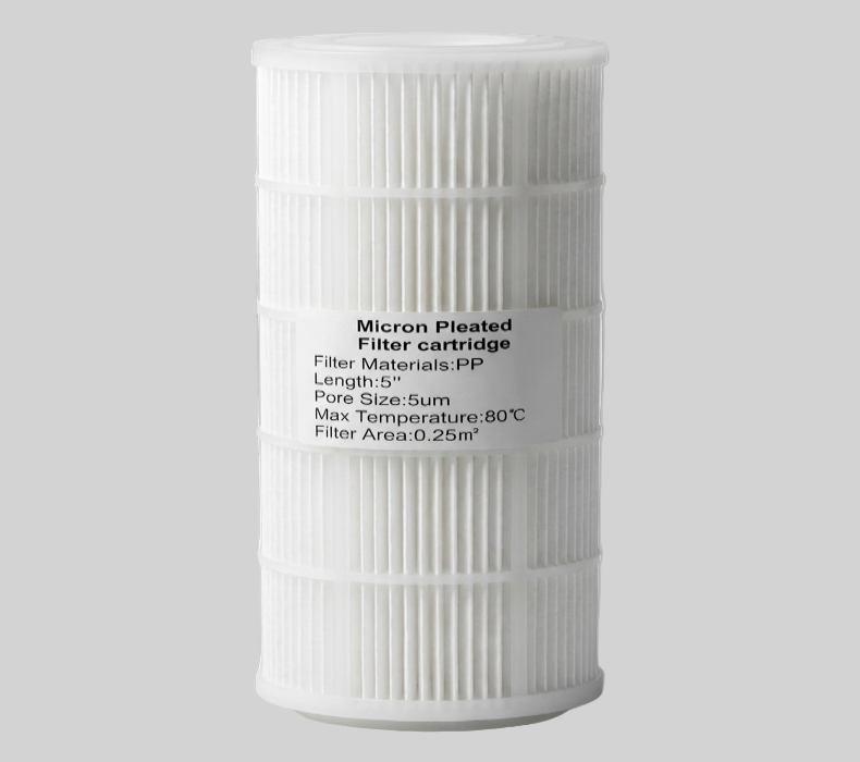 pleated cartridge filter